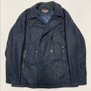 Michael Kors Mens Charcoal Peacoat